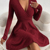 Reese™ Elegant V-Neck Dress