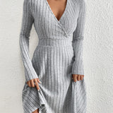 Reese™ Elegant V-Neck Dress
