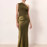 Seana™ One-Shoulder Maxi Dress