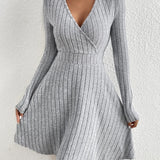 Reese™ Elegant V-Neck Dress