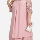 Audriana™ Elegant Midi Dress