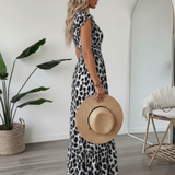 Judie™ Leopard Midi Dress