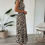 Judie™ Leopard Midi Dress