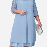 Audriana™ Elegant Midi Dress