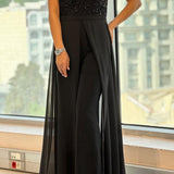 Fontella™ Textured Tulle Jumpsuit