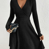 Reese™ Elegant V-Neck Dress