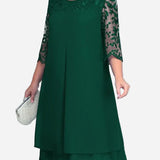 Audriana™ Elegant Midi Dress