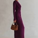 Rhianna™ Elegant Maxi Dress + Sleeve