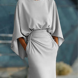 Mandi™ Elegant Sleeve Dress