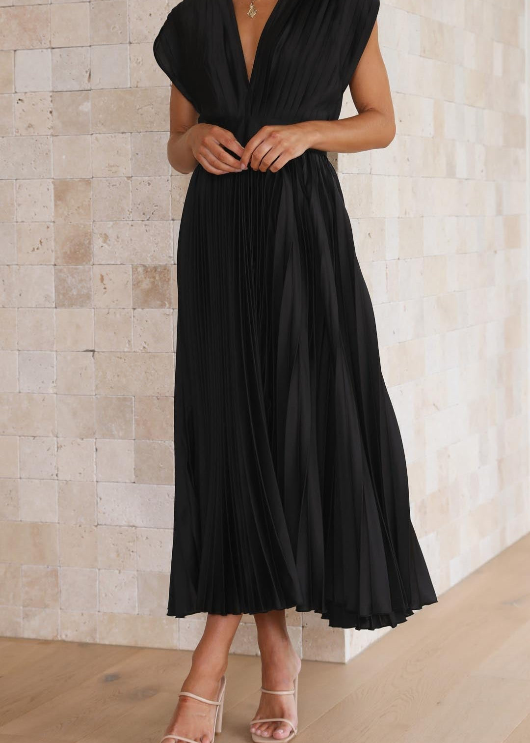 Marla™ Elegant Pleated Dress