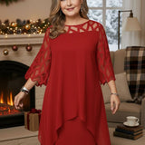 Josephine™ Elegant Lace Dress