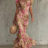 Racquella™ Vintage Maxi Dress