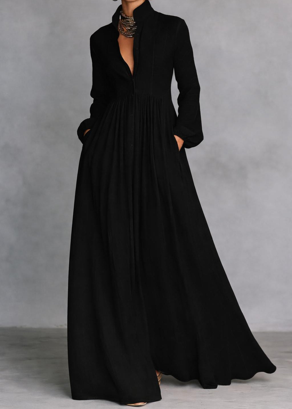 Sylvia™ Elegant Long Dress