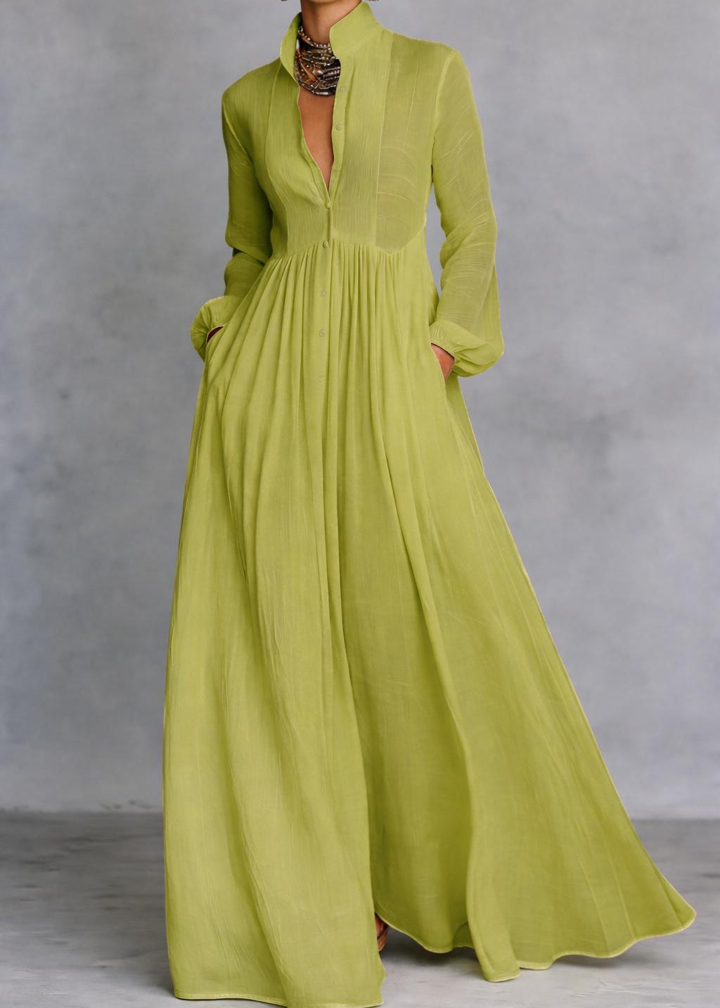 Sylvia™ Elegant Long Dress