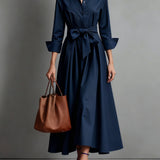 Donna™ Classic Maxi Dress + Free Belt