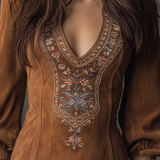 Hosanna™ Suede Mini Dress