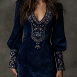 Hosanna™ Suede Mini Dress