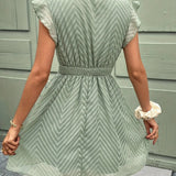 Sabrina™ Elegant V-Neck Summer Dress