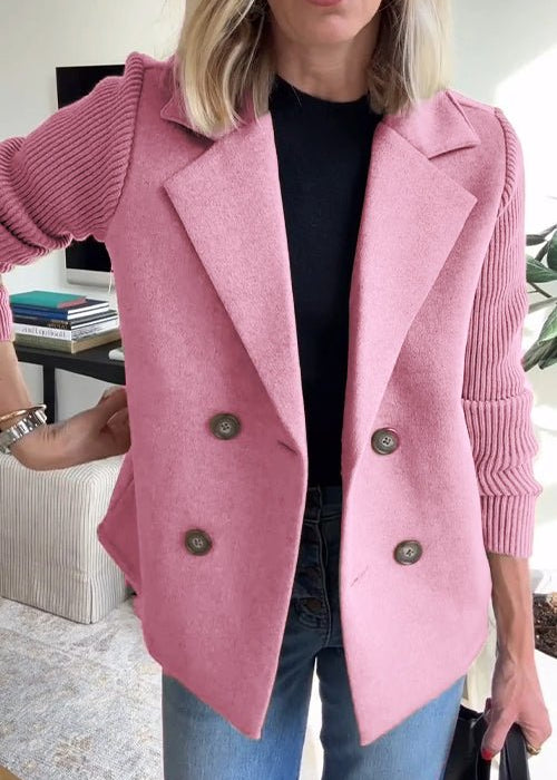 Kristiana™ Elegant Knitted Blazer