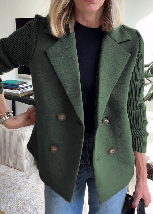 Kristiana™ Elegant Knitted Blazer