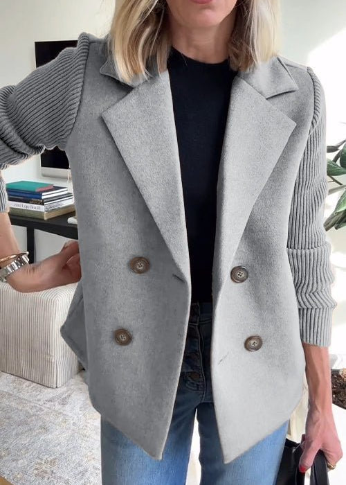 Kristiana™ Elegant Knitted Blazer