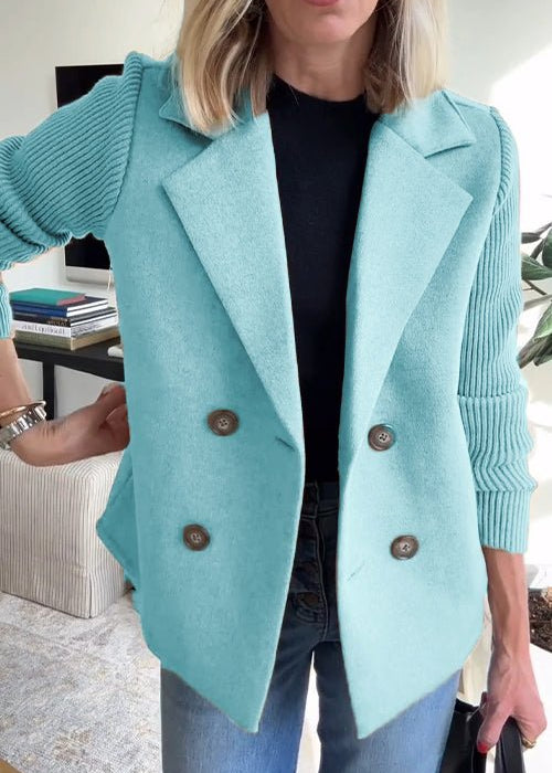 Kristiana™ Elegant Knitted Blazer