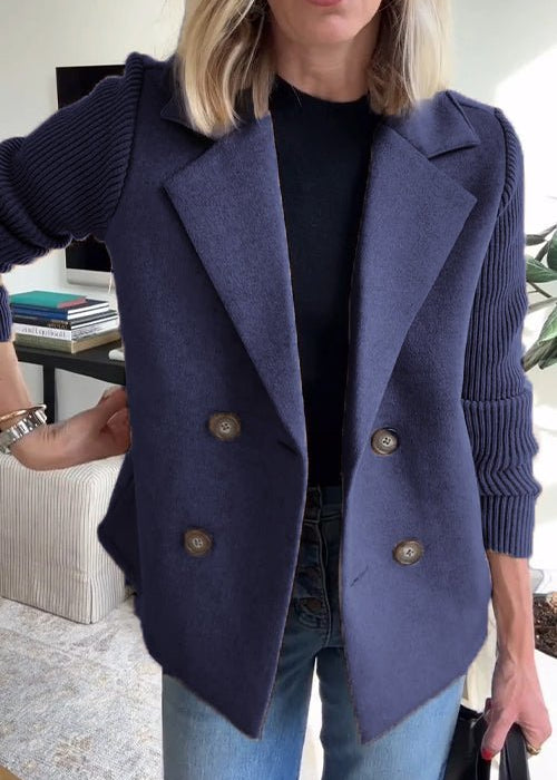 Kristiana™ Elegant Knitted Blazer