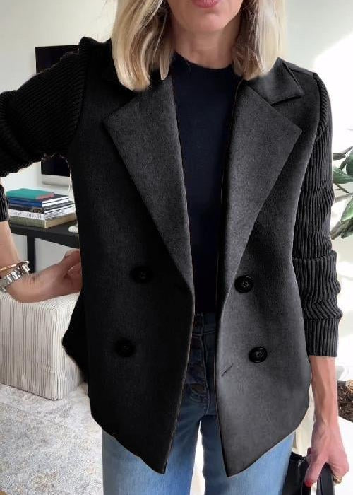 Kristiana™ Elegant Knitted Blazer