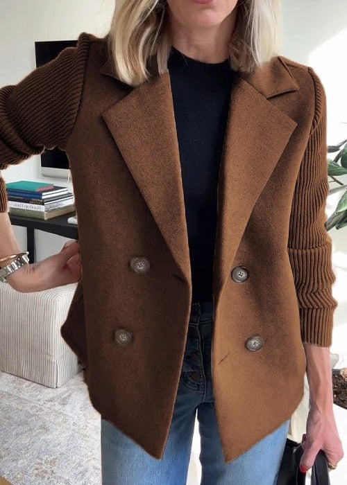 Kristiana™ Elegant Knitted Blazer