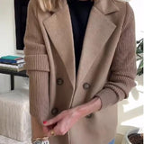 Kristiana™ Elegant Knitted Blazer