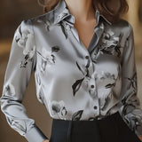 Monique™ Elegant Satin Blouse