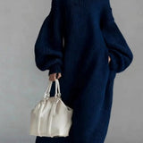 Zelia™ Elegant Casual Knitted Maxi Dress