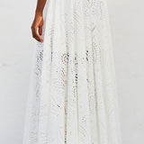Larissa™ Embroidered Top & High-Waist Maxi Skirt Set