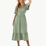 Rosita™ Elegant embroidered dress