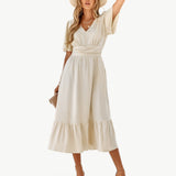 Rosita™ Elegant embroidered dress