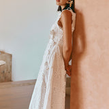 Lucy™ Floral Embroidered Maxi Dress