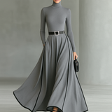 Rachelle™ Long Sleeve Maxi Dress + Free Belt