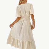 Rosita™ Elegant embroidered dress