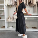 Ivy™ Elegant denim dress
