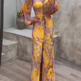 Genesis™ Elegant V-Neck Dress