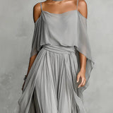 Ivah™ Off-Shoulder Flowy Set