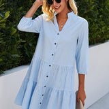 Samantha™ Premium Flowy Midi Dress