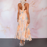 Hilary™ Elegant Printed Dress