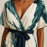 Serene™ Elegant Artistic Maxi Dress