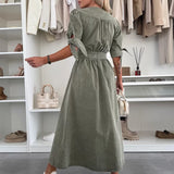 Ivy™ Elegant denim dress