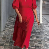 Amelie™ Timeless Puff Sleeve Dress