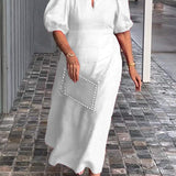 Amelie™ Timeless Puff Sleeve Dress