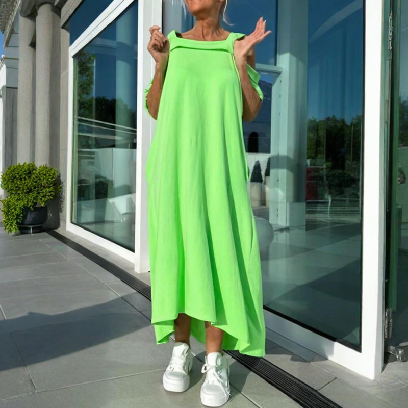 Monique™ Off-Shoulder Maxi Dress