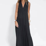 Ellie™ Elegant Long Dress with Cardigan