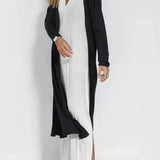 Ellie™ Elegant Long Dress with Cardigan